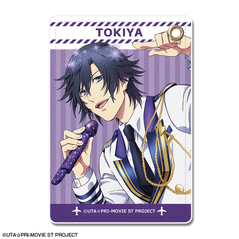 『劇場版 うたの☆プリンスさまっ♪ マジLOVEスターリッシュツアーズ』レザーパスケース デザイン04(一ノ瀬トキヤ)